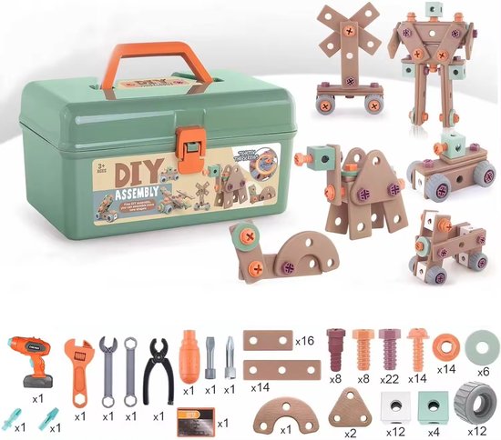 Baukasten Pro – Magnetisches Spielzeug für kleine Baumeister