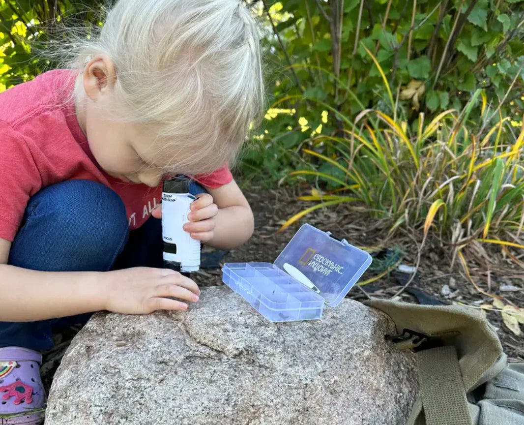 Kinder Mikroskop Mini – Lernspielzeug zum Entdecken ab 3 Jahren