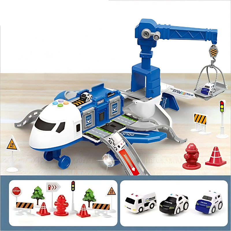 Flugzeug Kinder Spielset zum Bauen & Entdecken