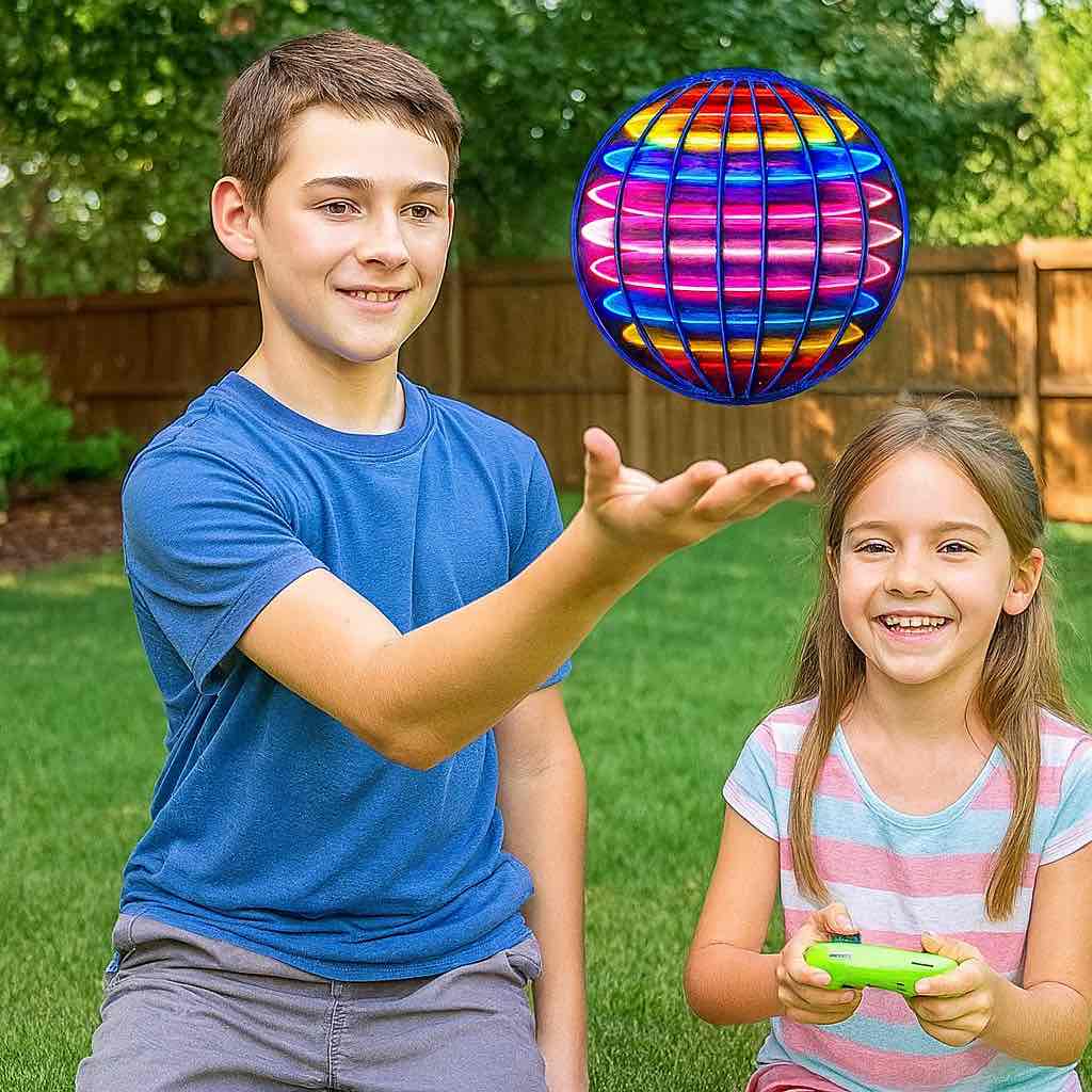 Fliegender Spielball für Kinder – Leichter AirBall für drinnen & draußen