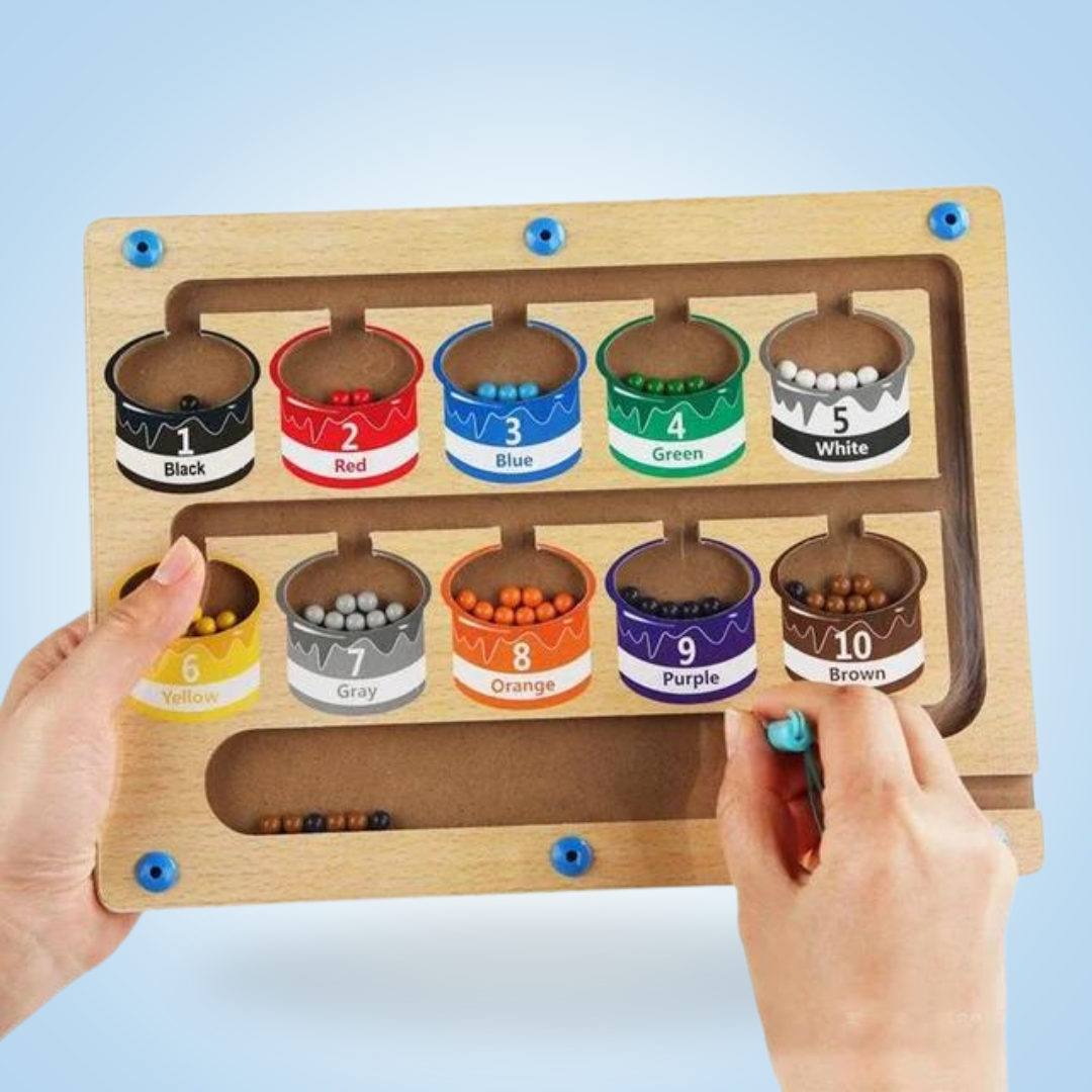 Magnetlabyrinth – Montessori Lernspiel für Kinder