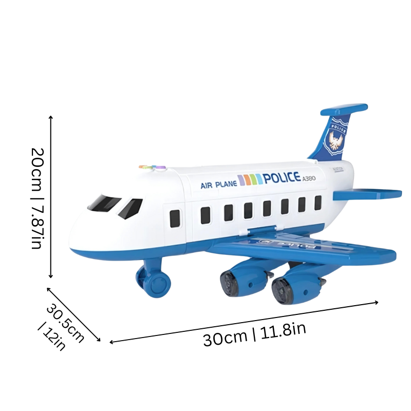 Flugzeug Kinder Spielset zum Bauen & Entdecken