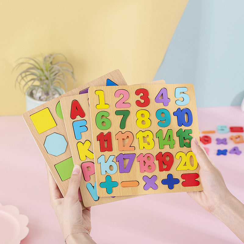 Lernspaß mit dem Montessori Holzpuzzle