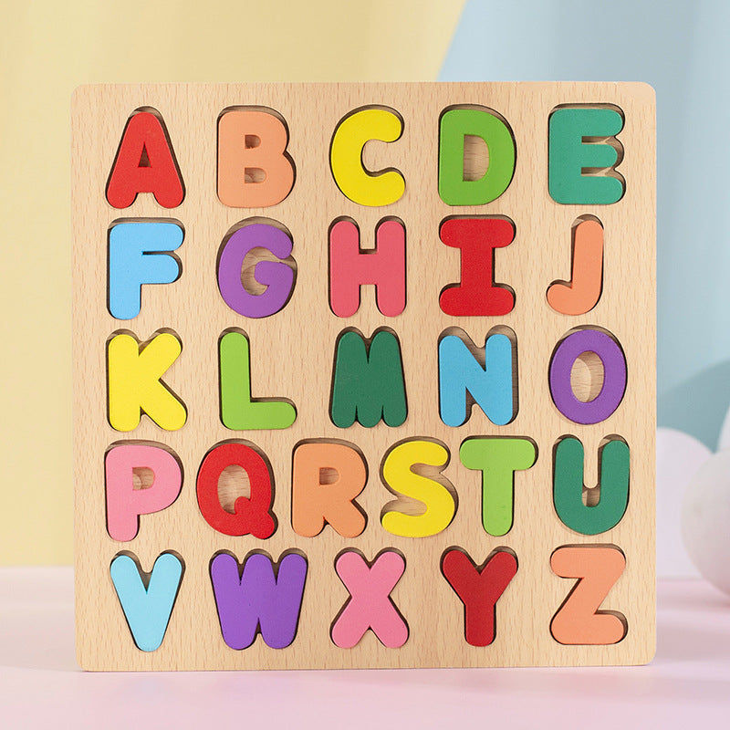 Lernspaß mit dem Montessori Holzpuzzle