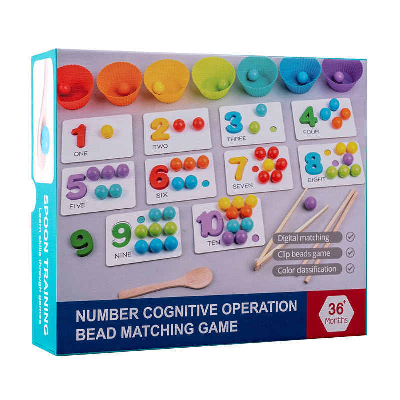Montessori Zahlenpuzzle – Pädagogisches Lernspiel für Kinde