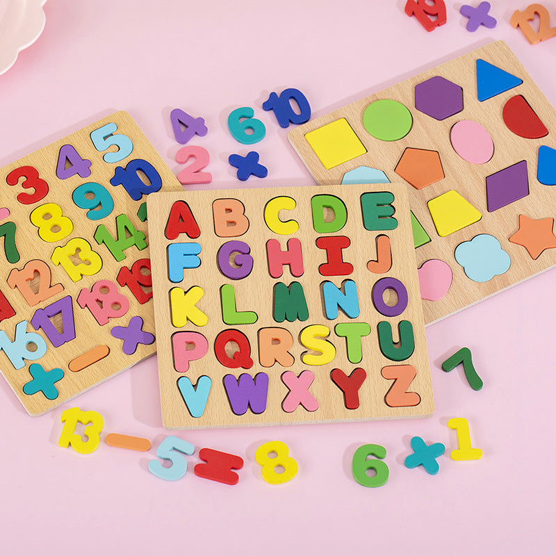 Lernspaß mit dem Montessori Holzpuzzle