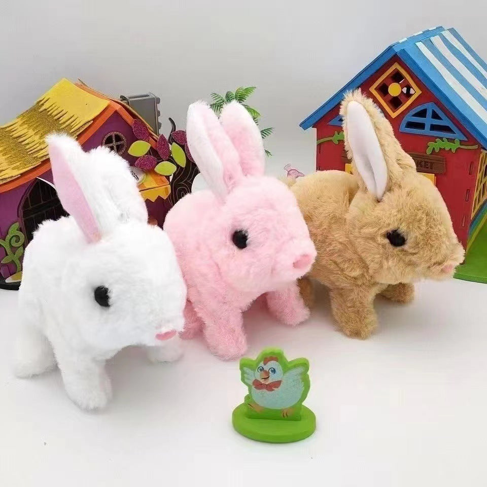 SpringHase – Interaktives Hasen-Spielzeug aus Plüsch