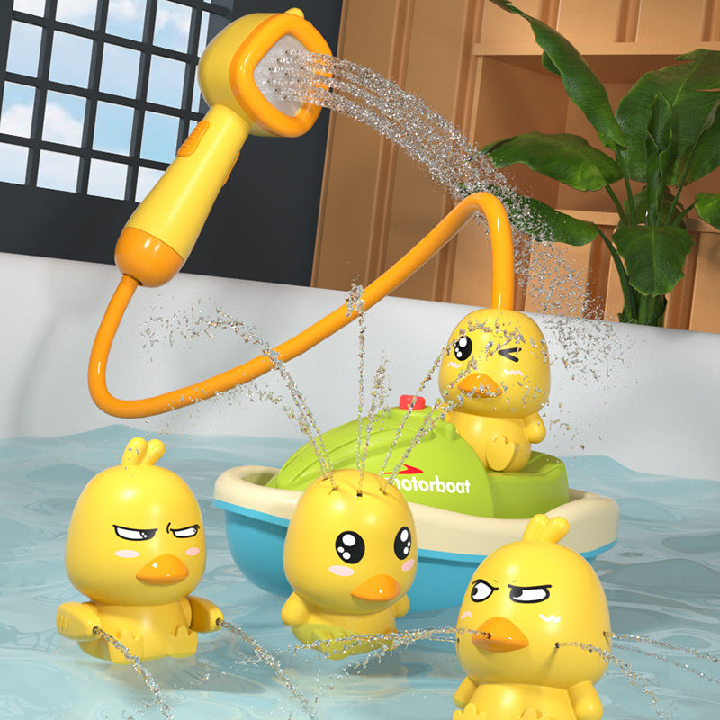Wasserspielzeug Ente fürs Bad – Kinderfreundlich & interaktives Badespielzeug