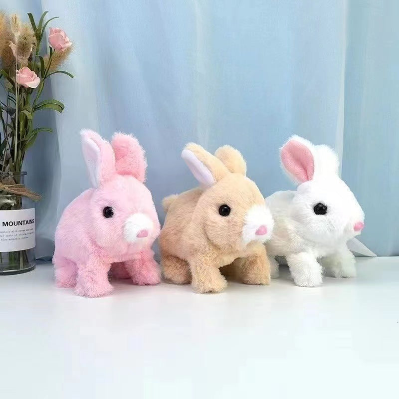 SpringHase – Interaktives Hasen-Spielzeug aus Plüsch