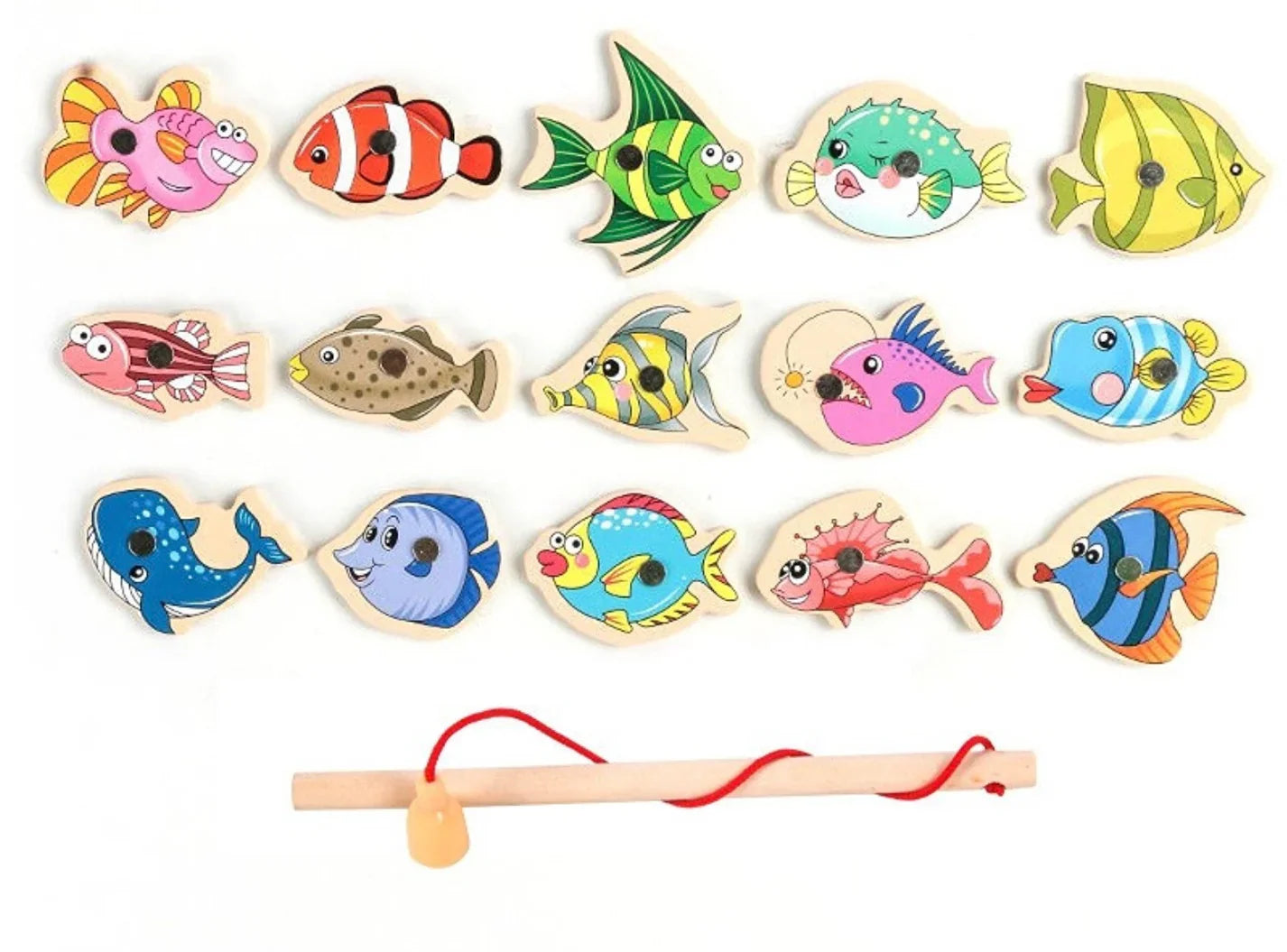 Magnetisches Angelspiel für Kinder – Lernspielzeug zur Förderung von Feinmotorik