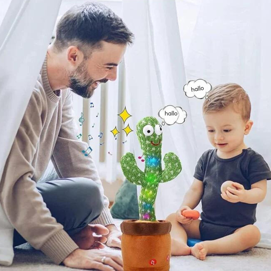 Sprechender Kaktus – Interaktives Plüsch Spielzeug für Kinder