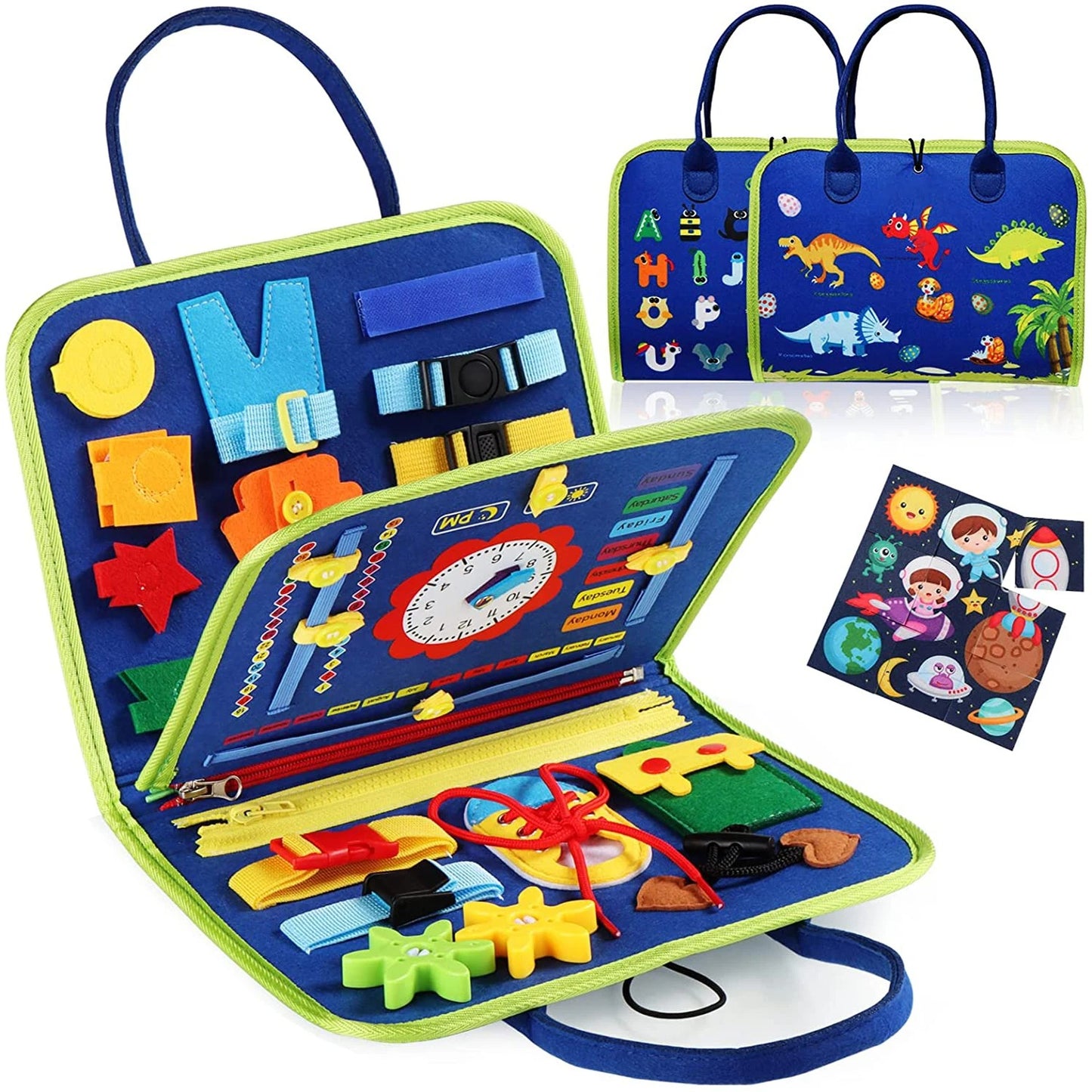 Montessori Busy Board für Kinder – Lernspielzeug & Reisespielzeug