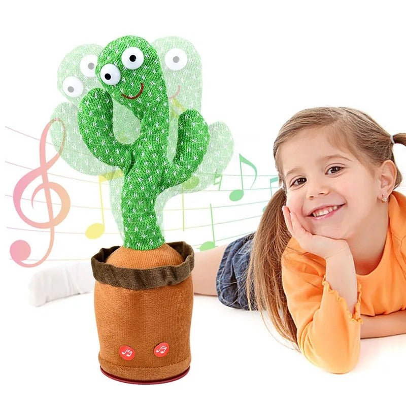 Sprechender Kaktus – Interaktives Plüsch Spielzeug für Kinder