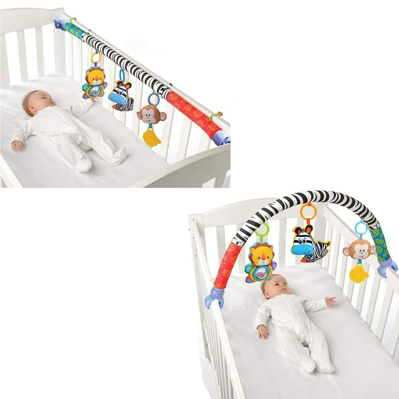 Baby Aktivitätsbogen – Weicher Spielbogen mit hängenden Spielzeugen