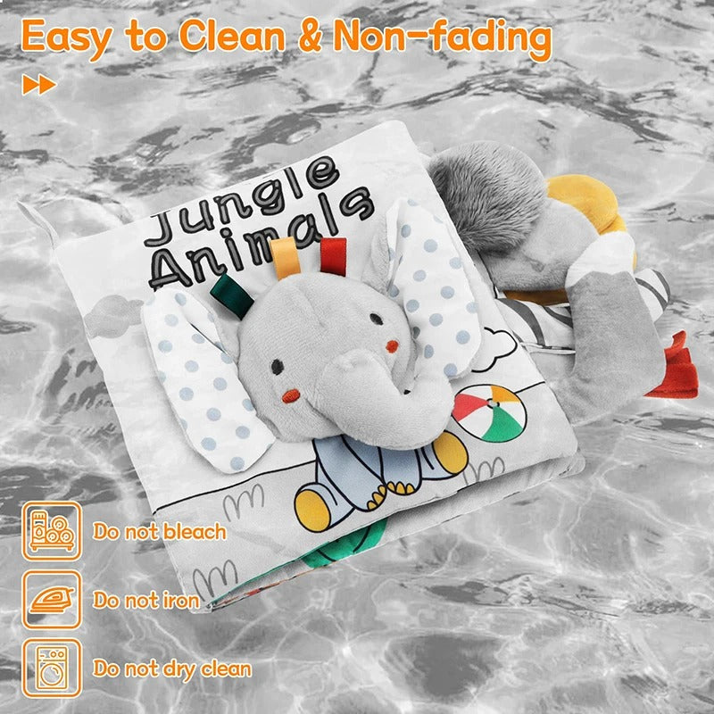 Sensorisches Babybuch – Frühförderung Lernbuch für Babys & Kleinkinder