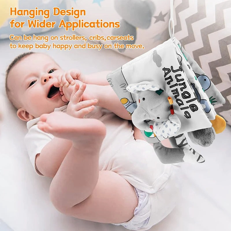 Sensorisches Babybuch – Frühförderung Lernbuch für Babys & Kleinkinder