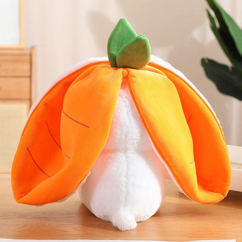 2in1 Plüschtier Hase – Kuscheltier & Kissen für Kinder