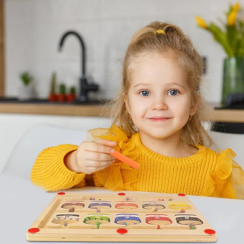Magnetlabyrinth – Montessori Lernspiel für Kinder