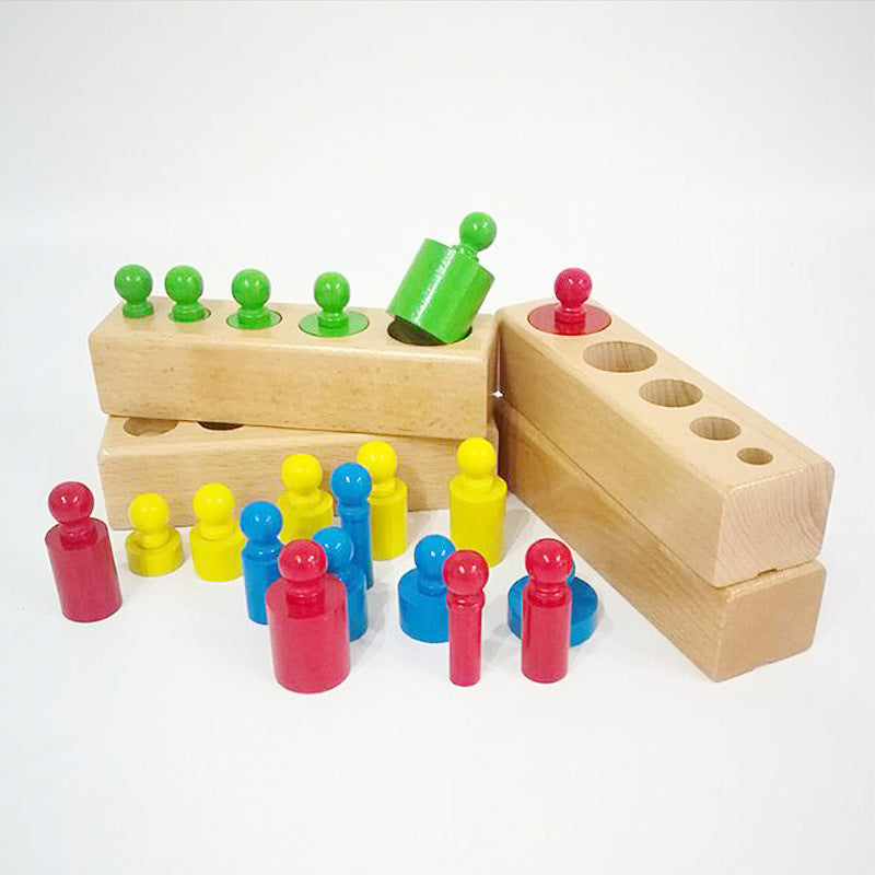 Montessori Zylinderblöcke