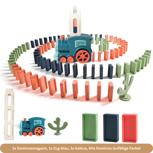 Der interaktive Domino-Zug – Spaß, Kreativität und Technik vereint!
