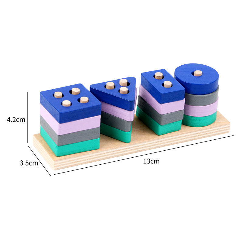 Montessori Stapel-Puzzle