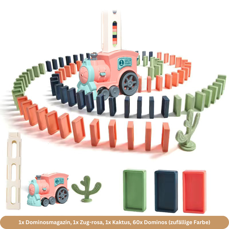 Der interaktive Domino-Zug – Spaß, Kreativität und Technik vereint!