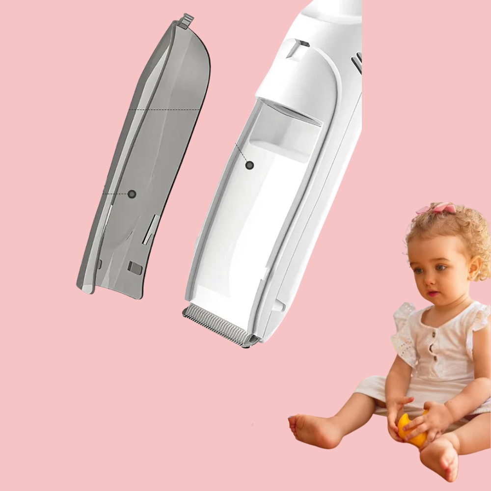 Kinder-Haarschneider mit Auffangbehälter