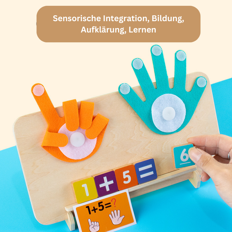 Interaktives Montessori Fingerzählen
