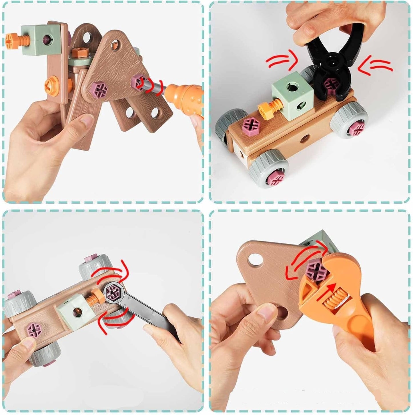 Baukasten Pro – Magnetisches Spielzeug für kleine Baumeister