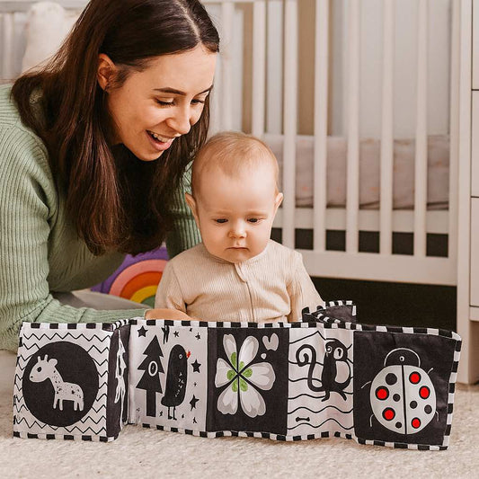 Sensorisches Babybuch – Frühförderung Lernbuch für Babys & Kleinkinder