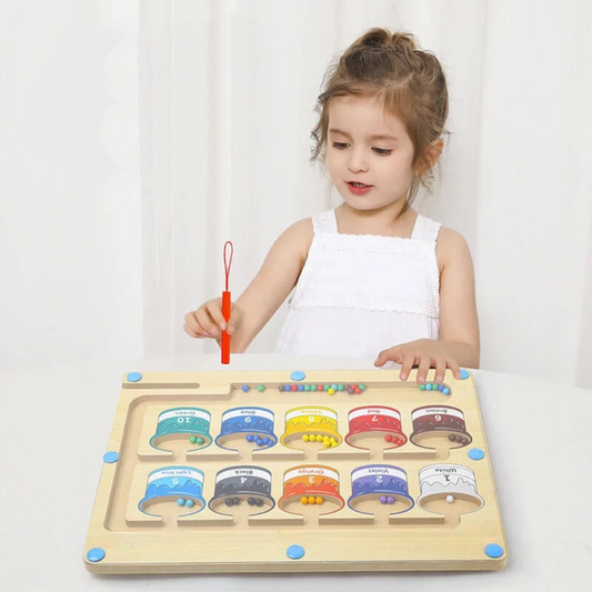 Magnetlabyrinth – Montessori Lernspiel für Kinder