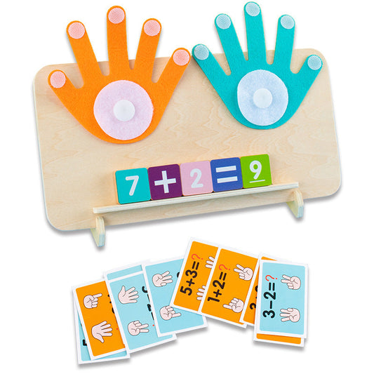 Interaktives Montessori Fingerzählen