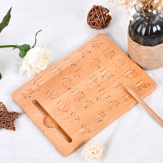 Montessori Schreibtafel für das Alphabet