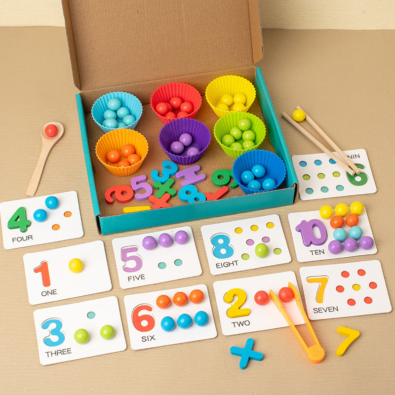 Montessori Zahlen-Lernspiel