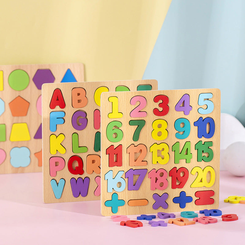 Lernspaß mit dem Montessori Holzpuzzle