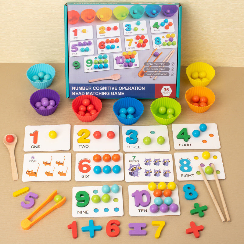 Montessori Zahlen-Lernspiel