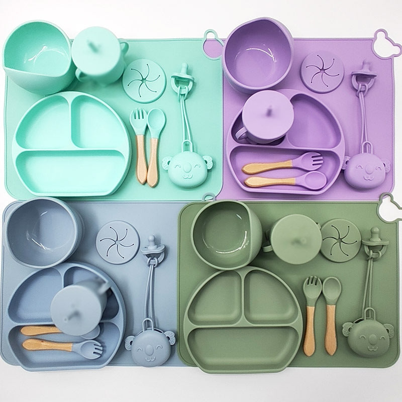 Silikon-Geschirr-Set für Babys