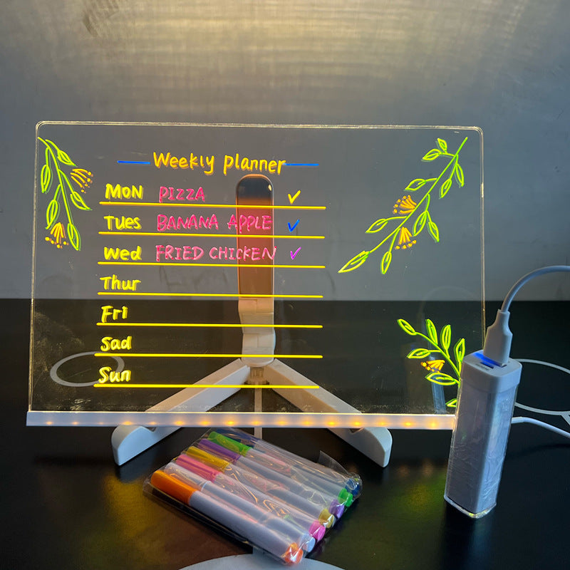 ZeichenZauber – LED-Leuchttafel für kreative Köpfe