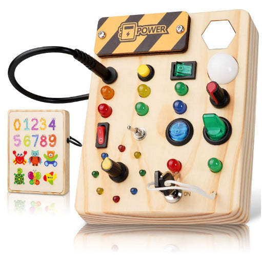 Montessori LED-Lichtschalterspielzeug