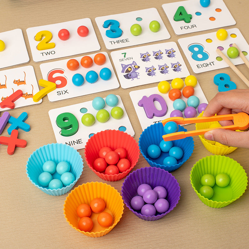 Montessori Zahlen-Lernspiel