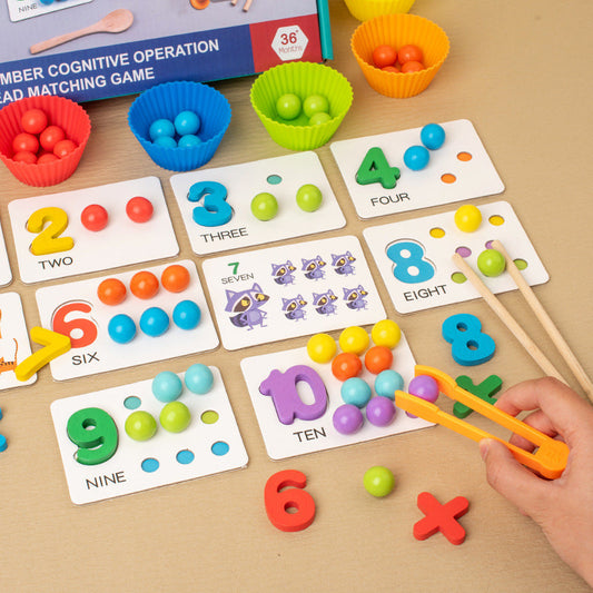 Montessori Zahlen-Lernspiel