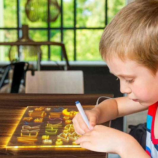 ZeichenZauber – LED-Leuchttafel für kreative Köpfe