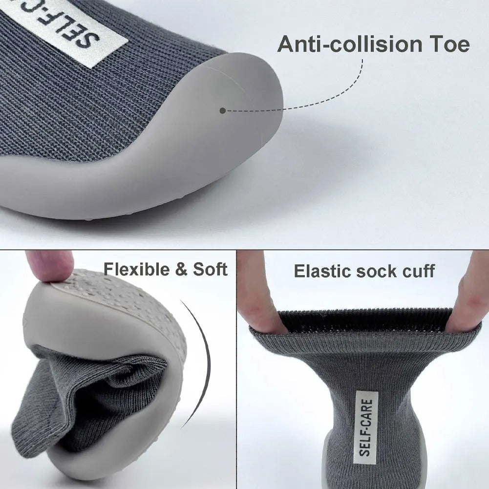 Rutschfeste Baby Sockenschuhe – Perfekt für erste Schritte